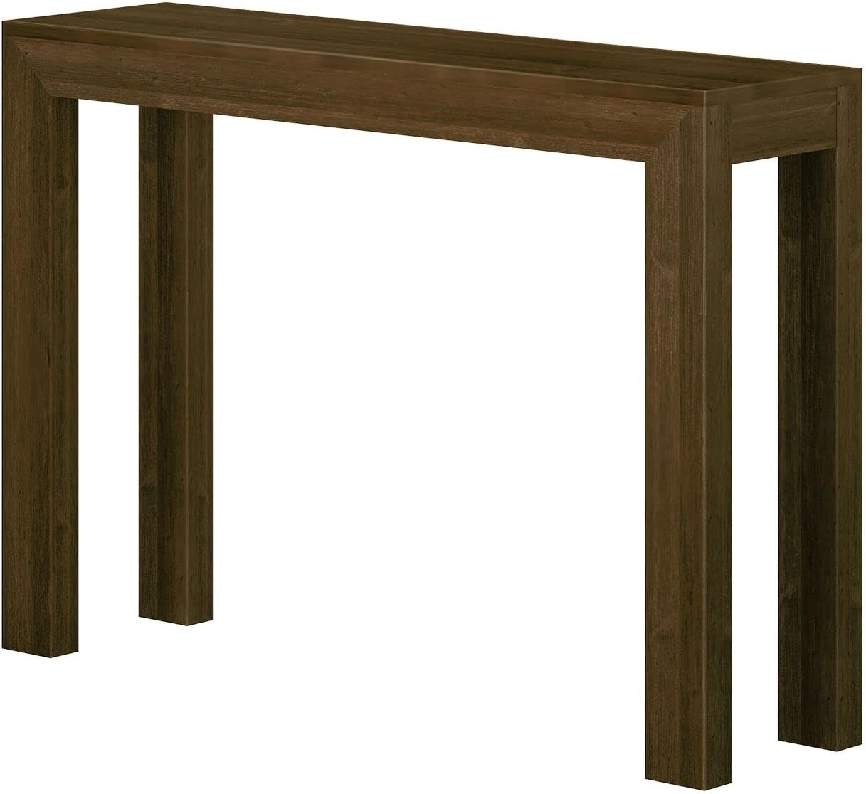 Plank+Beam Modern Solid Wood Console Table, 46.25 Inch, Sofa Table, Narrow Entryway Table for Hal... | Amazon (US)