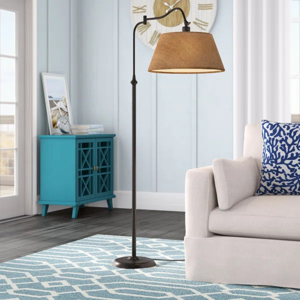 Theodora Swing Arm Floor Lamp | Wayfair North America