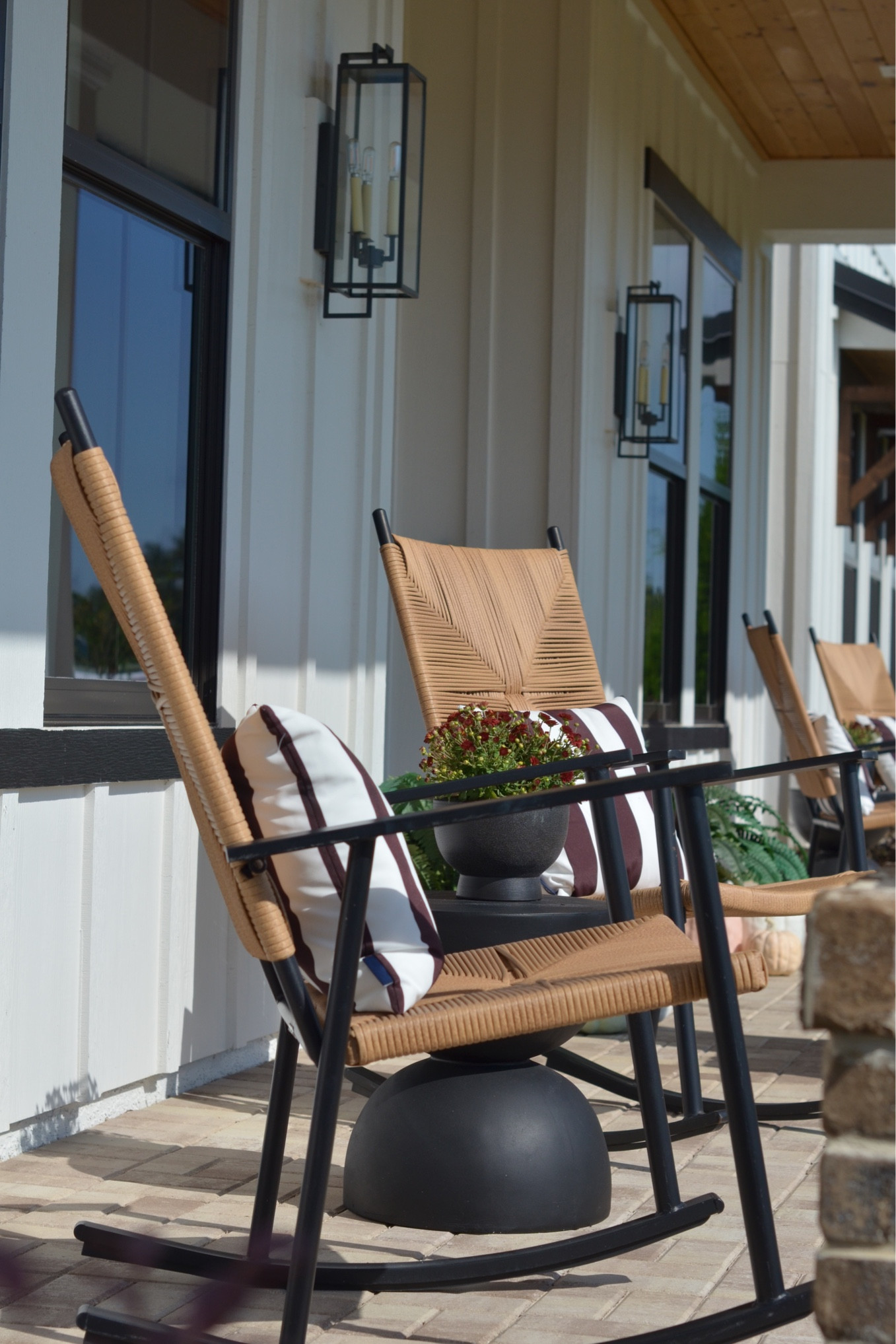 $97 outdoor rocking chair are in stock. These have lasted two years and are still in great shape  

#LTKHome