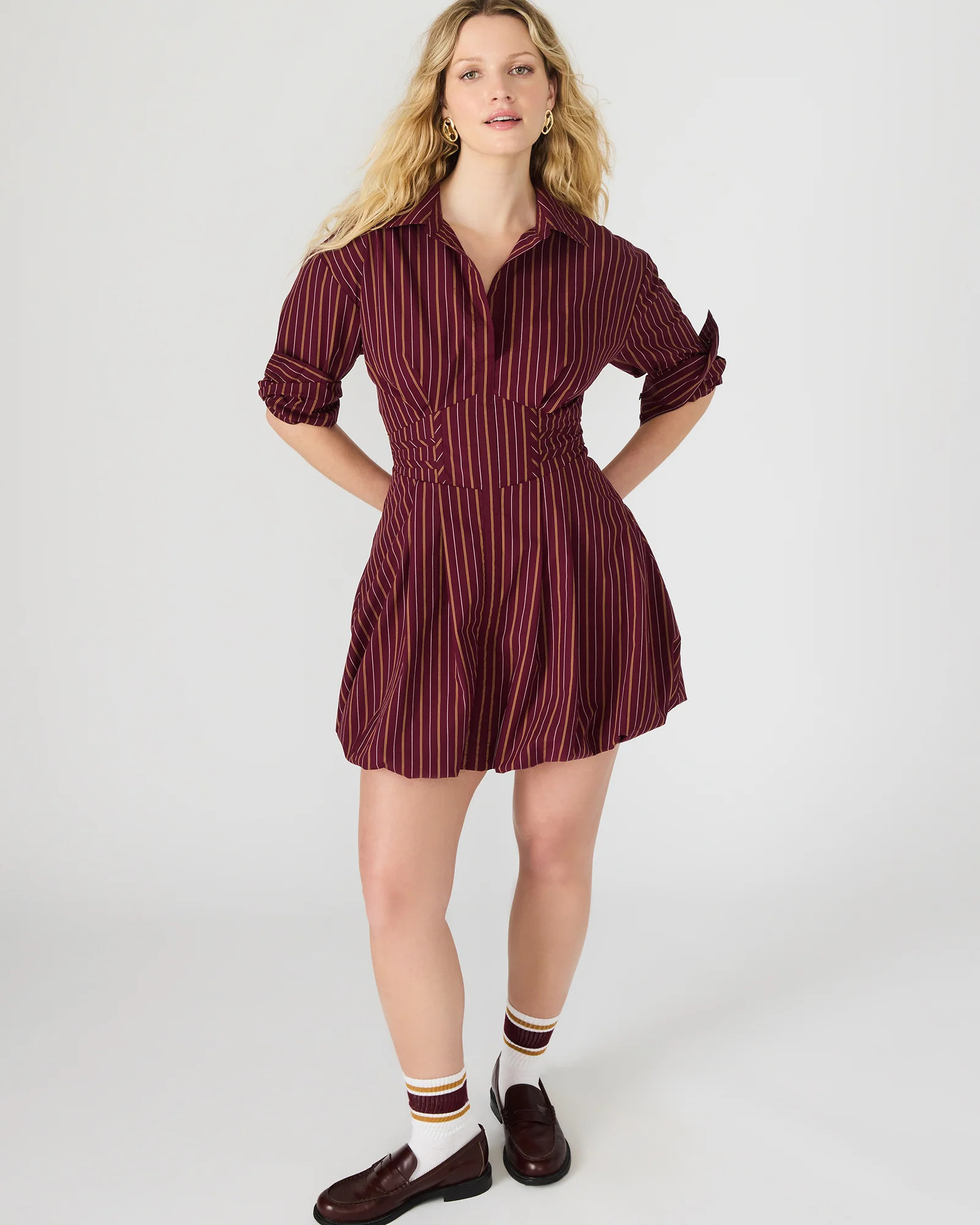 ARIELLE DRESS WINE | Steve Madden (US)