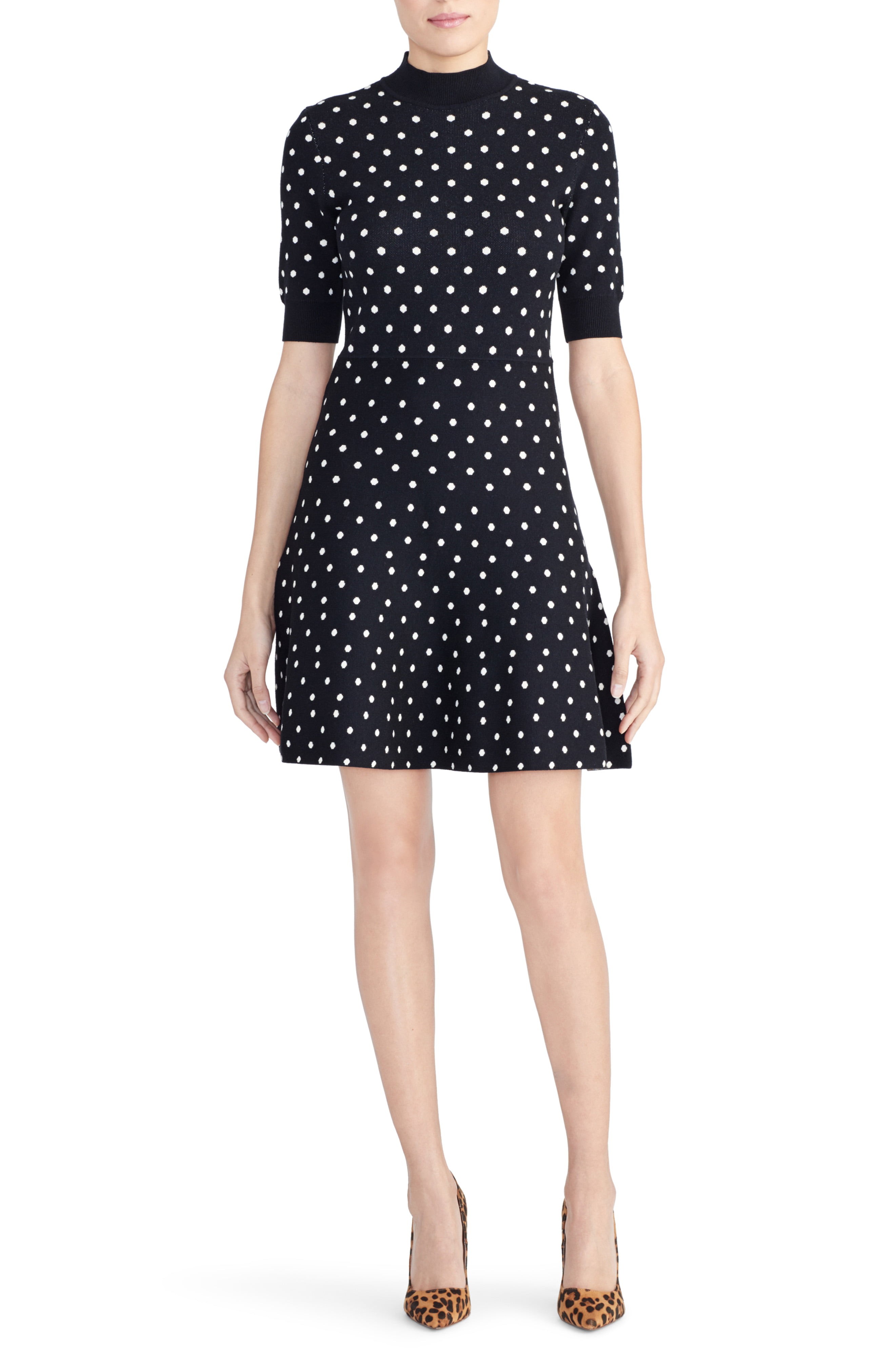 Polka Dot Fit & Flare Dress | Nordstrom