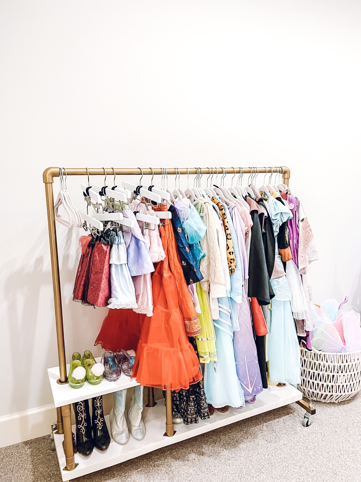 Playroom organization✨Target IRIS USA Metal Garment Rack for Hanging and Displaying Clothes. Rope Basket Cream - Threshold. Yamazaki Smart Kid's Rolling Rack. Toddler Girls' 2pk Fairy Tutu Set - Cat & Jack.

#LTKhome #LTKkids #LTKfamily