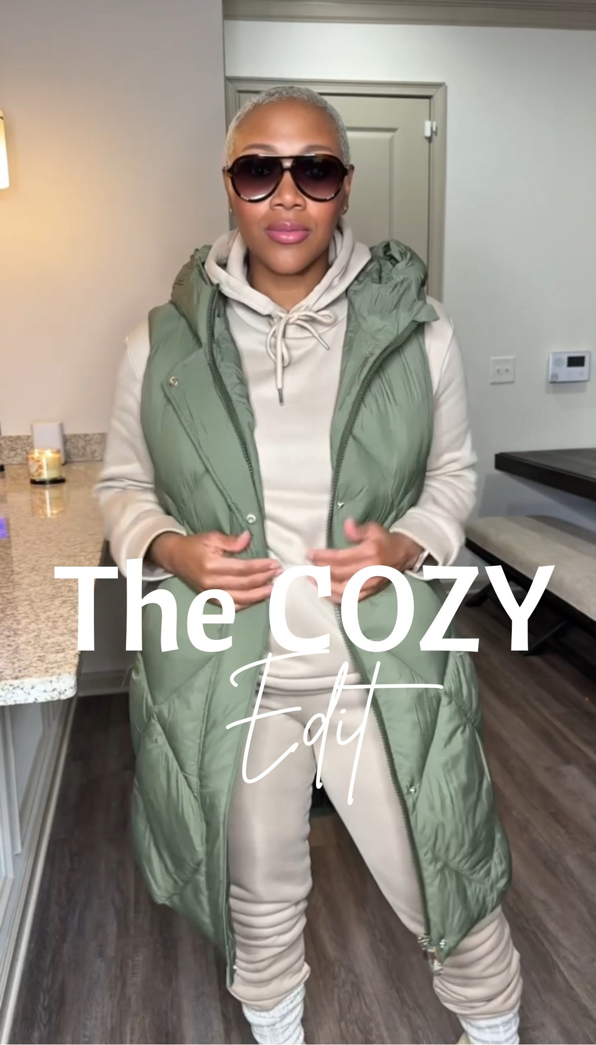 My cozy layers are my go-to: neutral set + puffer vest combo 🙌🏾

cozy outfit, winter outfit, fall outfit, neutral style, athleisure outfit, puffer vest outfit, matching set, travel outfit, mom style, everyday outfit, comfy chic, casual outfit, winter layers, cozy chic, fall fashion, winter fashion, loungewear set

#LTKootd #LTKCyberWeek #LTKMidsize