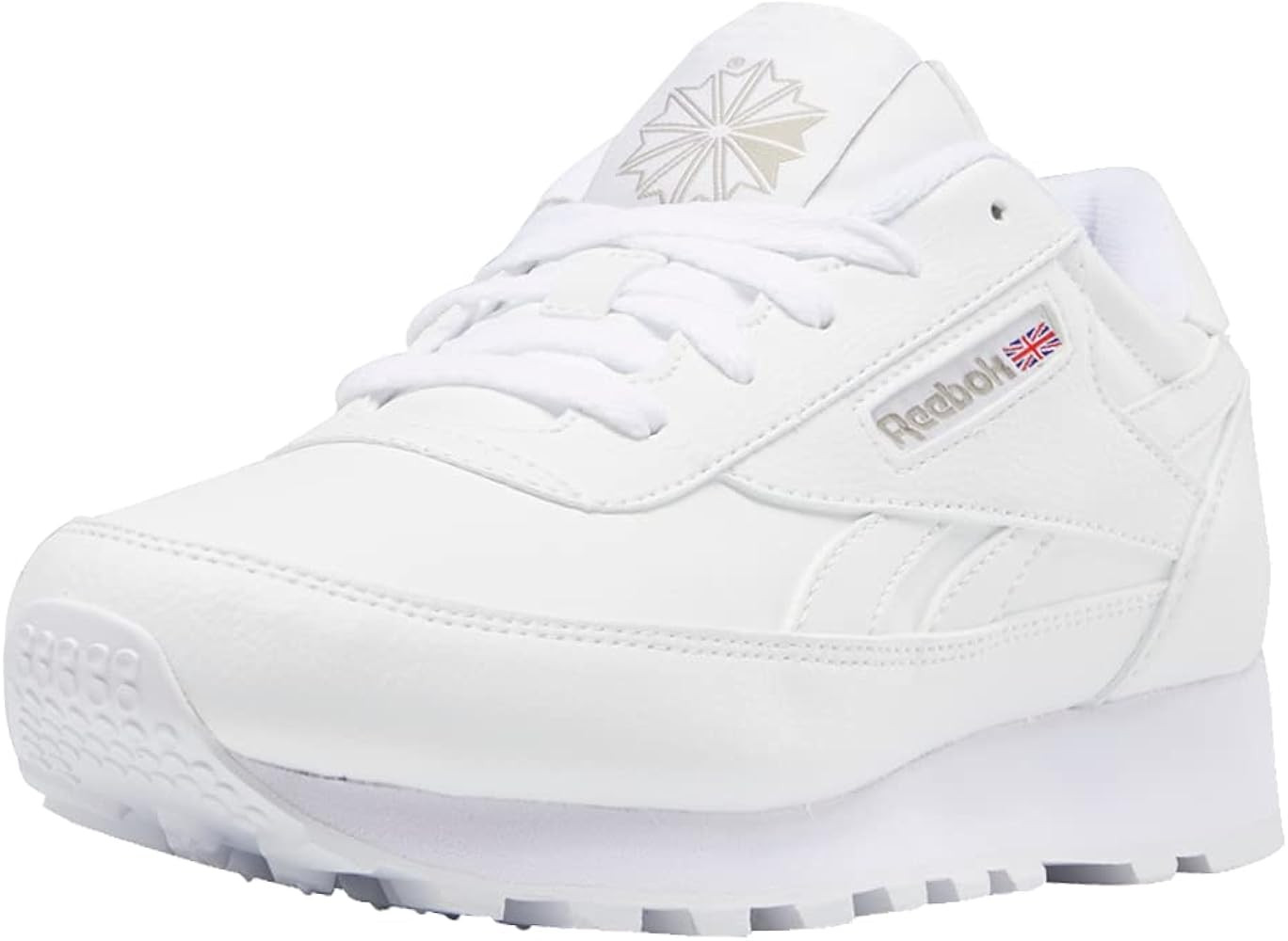 Amazon.com | Reebok Women Classic Renaissance Sneaker, White/Steel, 10 | Fashion Sneakers | Amazon (US)