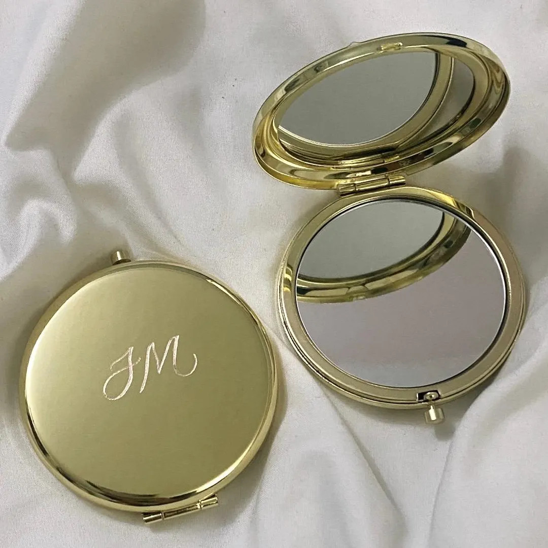 Personalized Hand Engraved Compact Mirror - Etsy | Etsy (US)