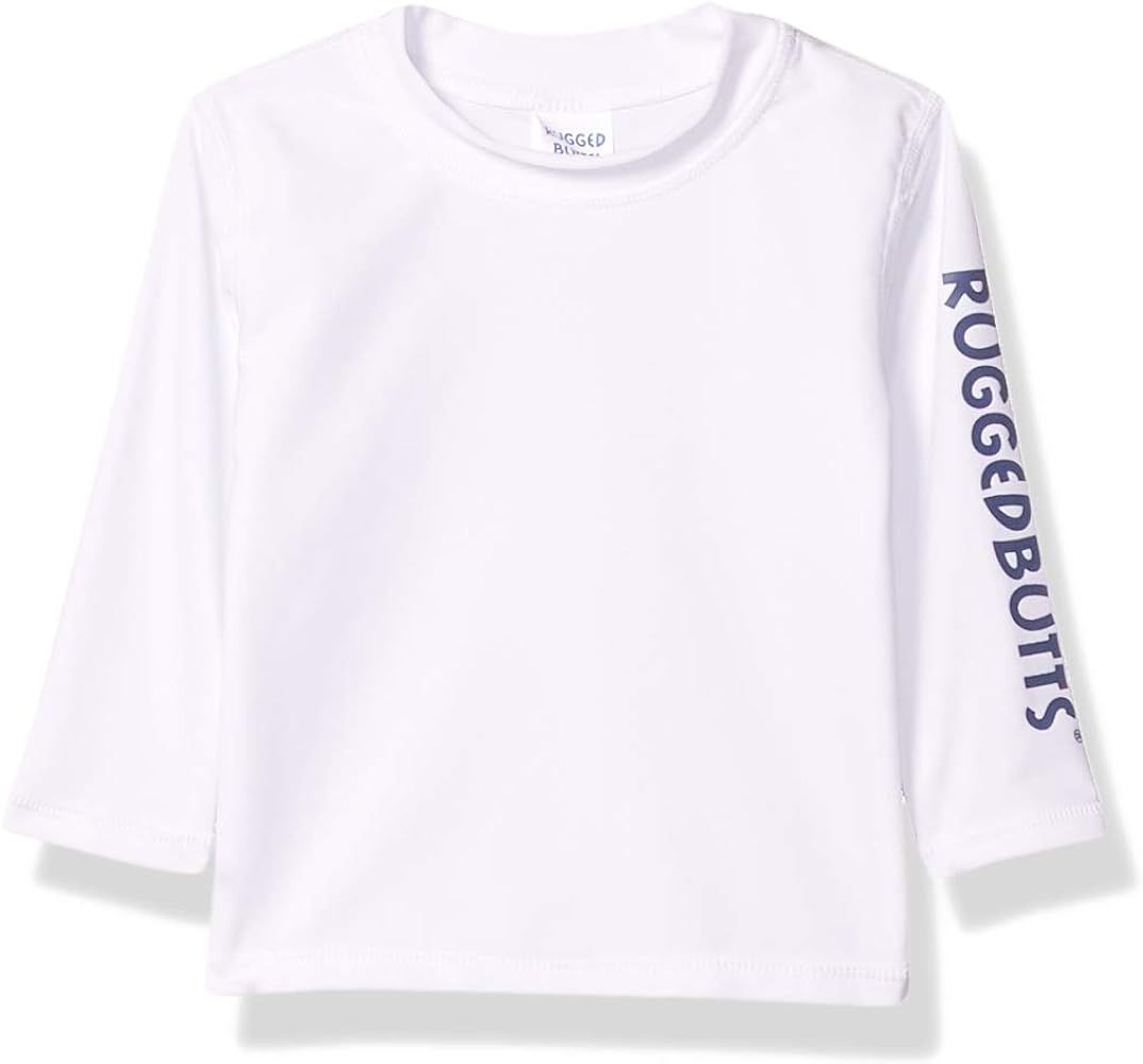 RUGGEDBUTTS® Baby/Toddler Boys Long Sleeve Rash Guard Swim Shirt w/UPF 50+ | Amazon (US)