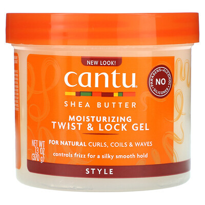 Cantu, Shea Butter, Moisturizing Twist & Lock Gel, 13 oz (370 g) | iHerb