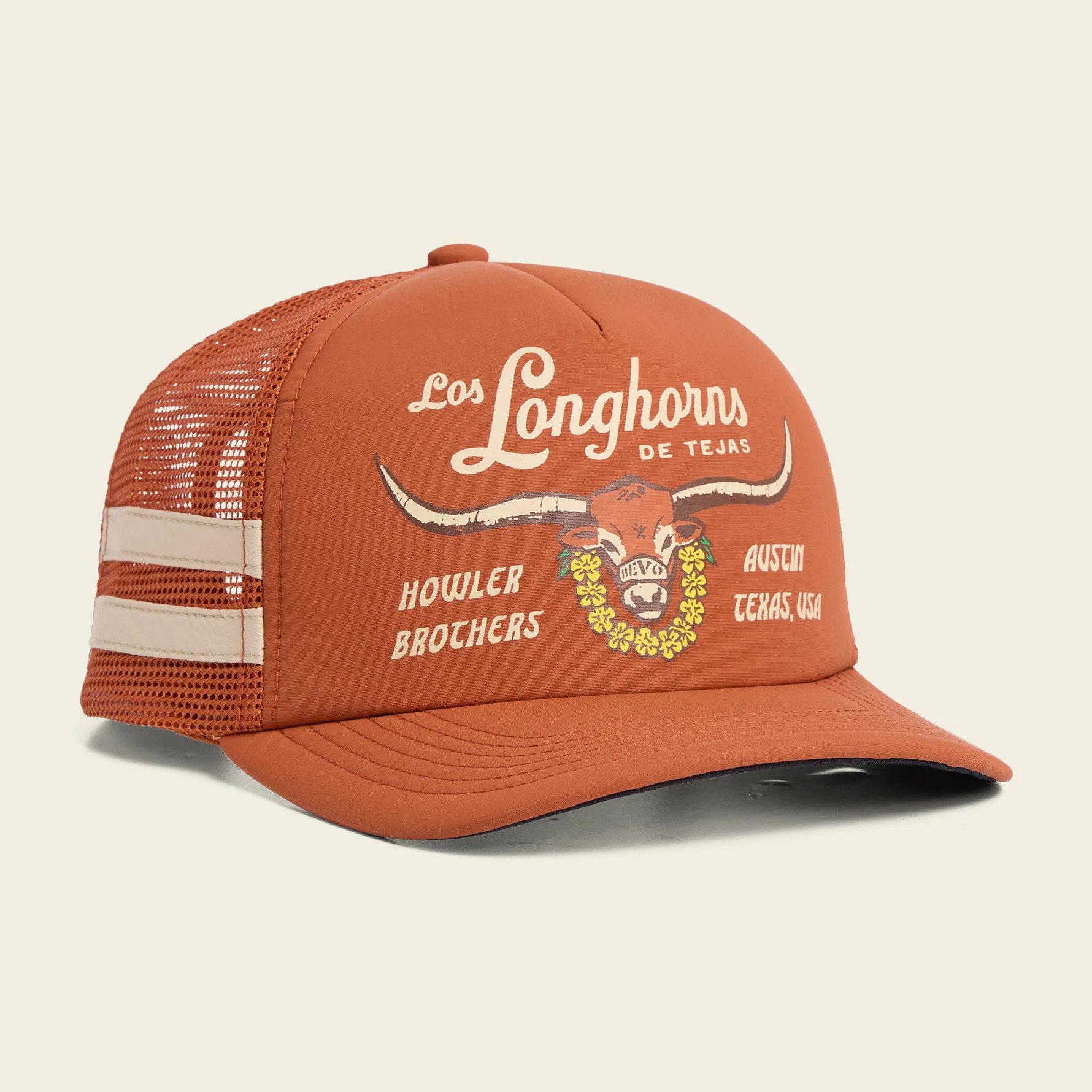 Texas Longhorns Foam Dome - Bevo Stripe : Burnt Orange | Howler Brothers