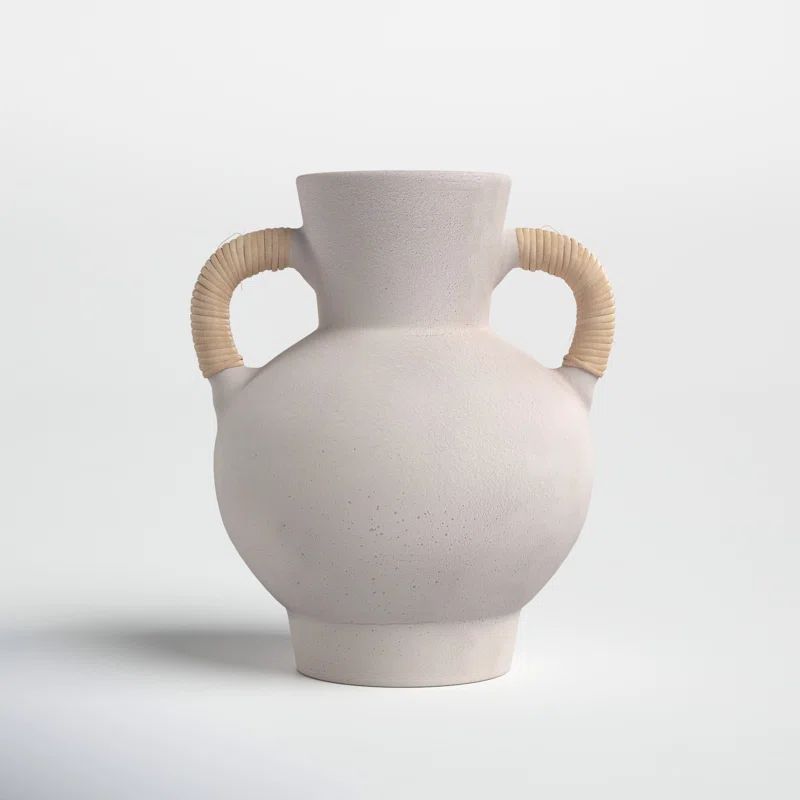Halina Handmade Terracotta Table Vase | Wayfair North America