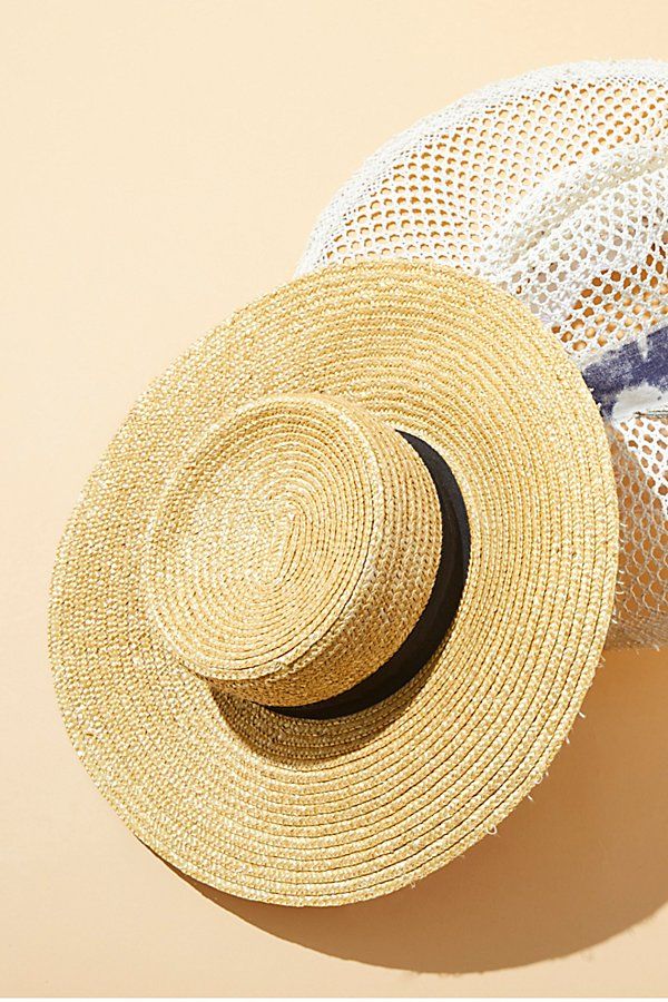 Spencer Wide Brim Boater by Lack of Color at Free People | Free People