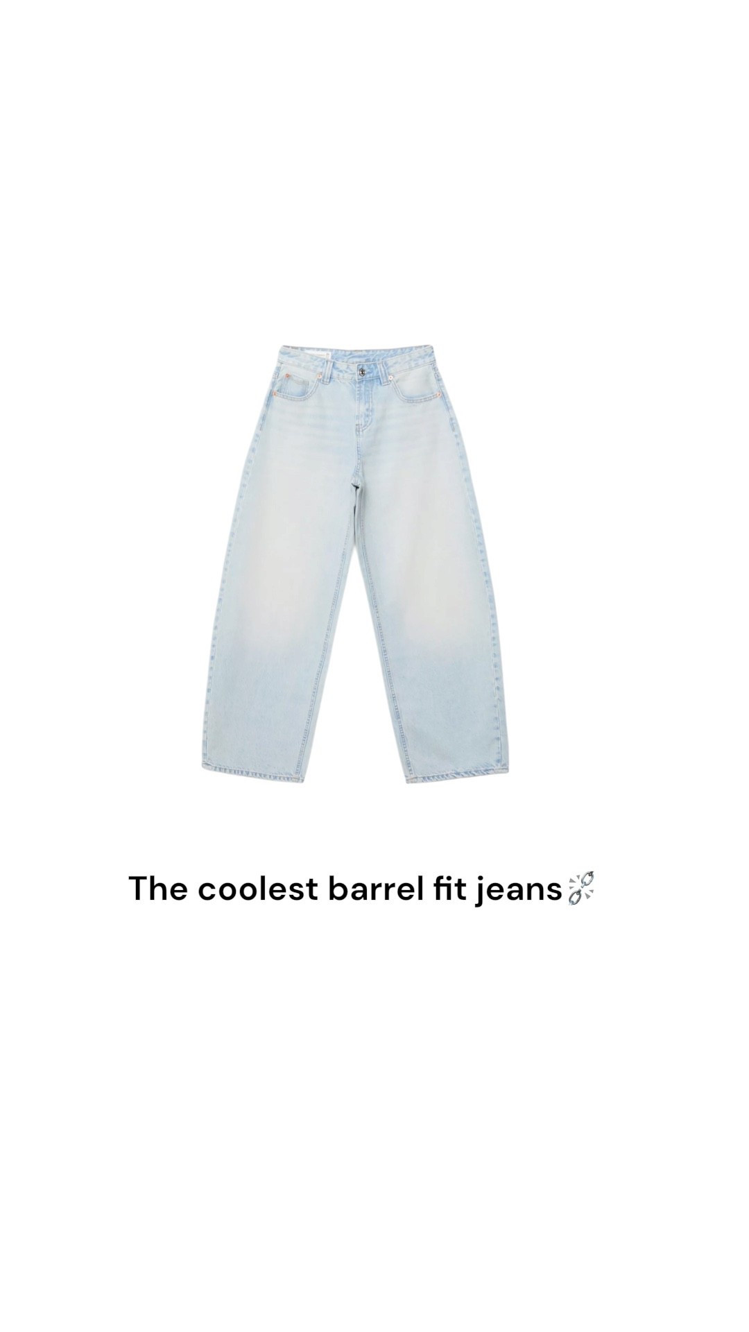 The coolest barrel fit jeans 

#LTKsummer #LTKuk #LTKspring