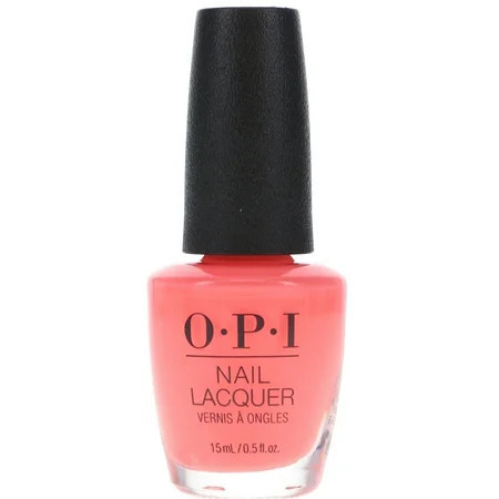 OPI Nail Lacquer, Got Myself Into A Jam-Balaya, Creamy Peach Pink Nail Polish, 0.5 fl oz | Walmart (US)