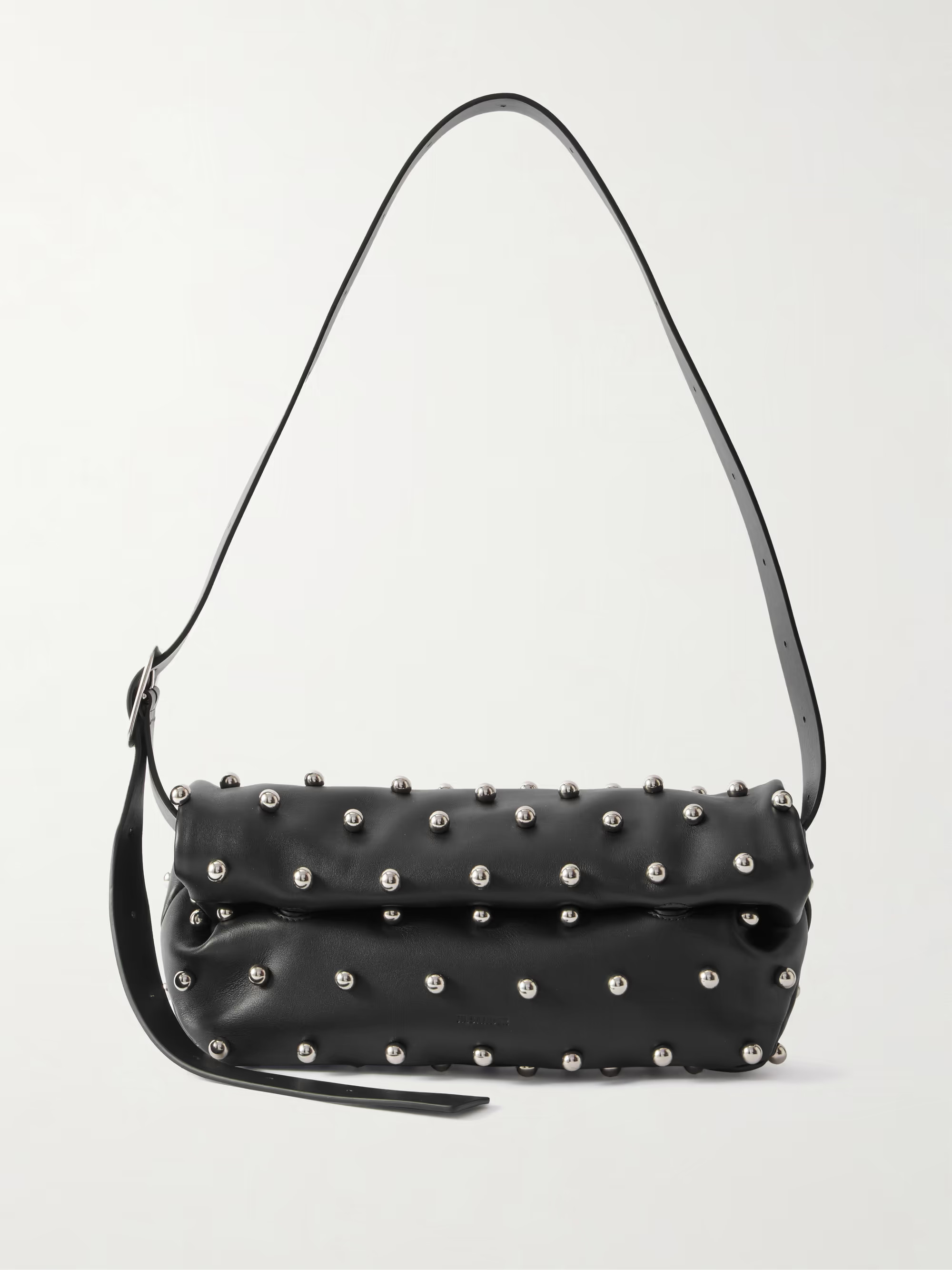 Studded leather shoulder bag | NET-A-PORTER (US)