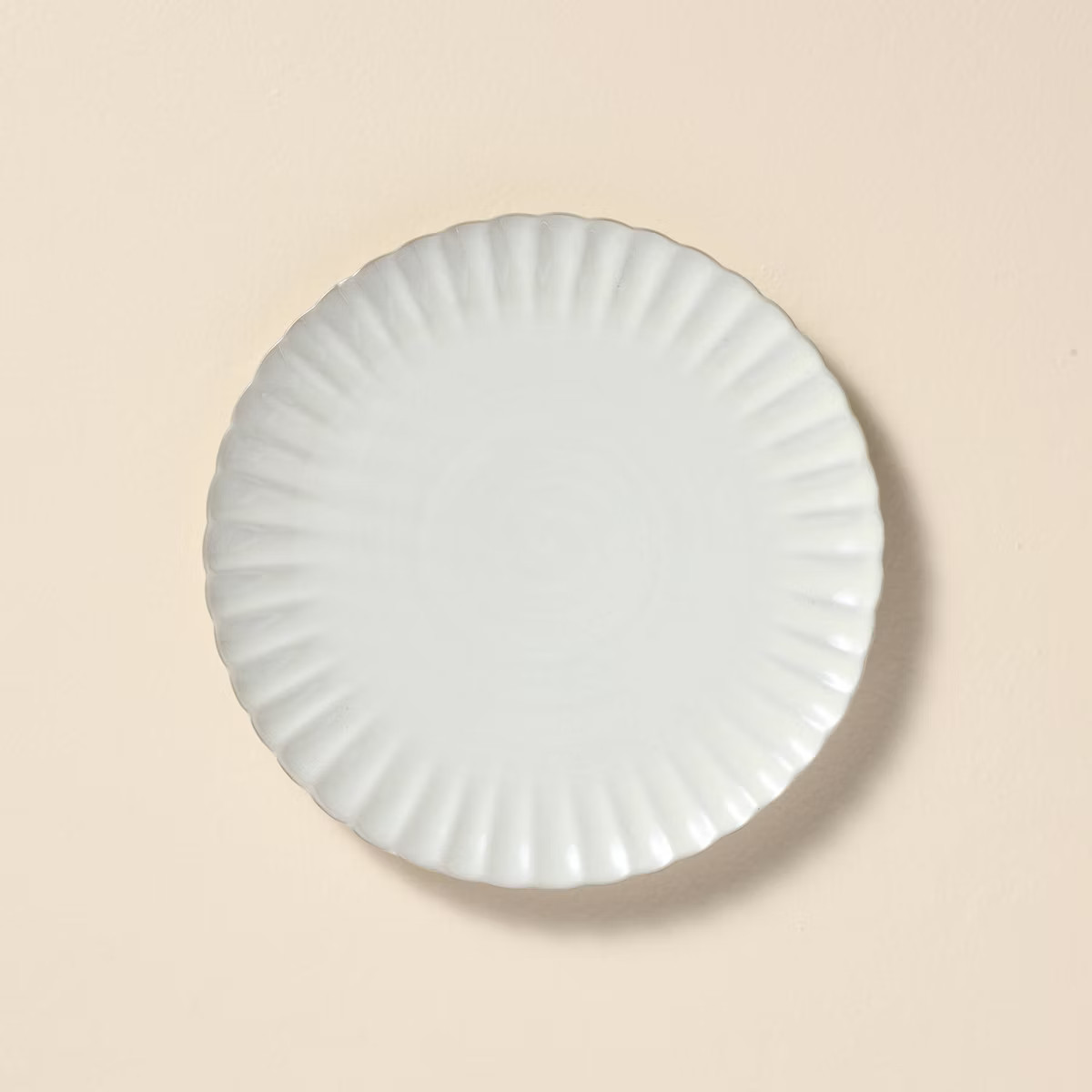 8.5" Scalloped Edge Stoneware Salad Plate - Hearth & Hand™ with Magnolia | Target