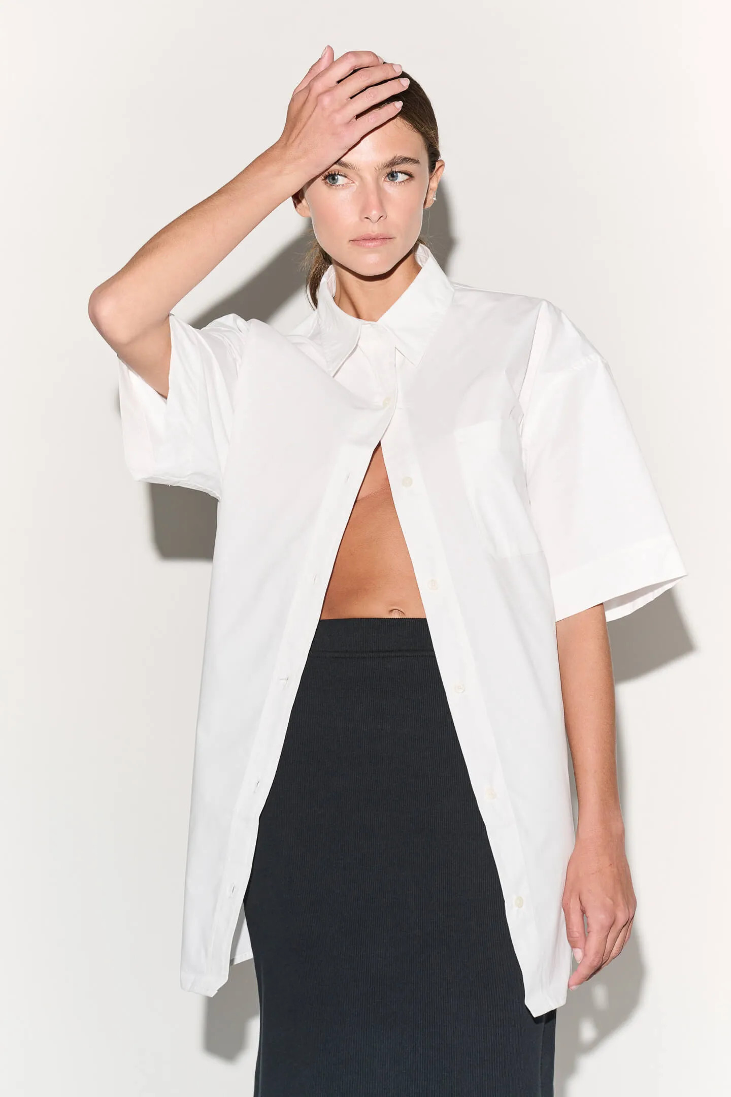 Barrett Ss Shirt - White | Neuw Denim