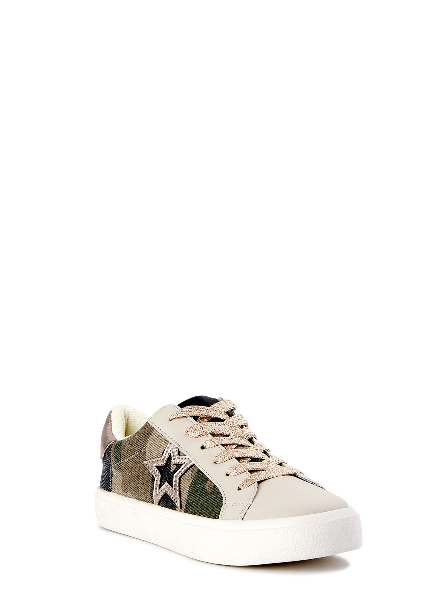 No Boundaries Women's Low Top Star Sneakers | Walmart (US)