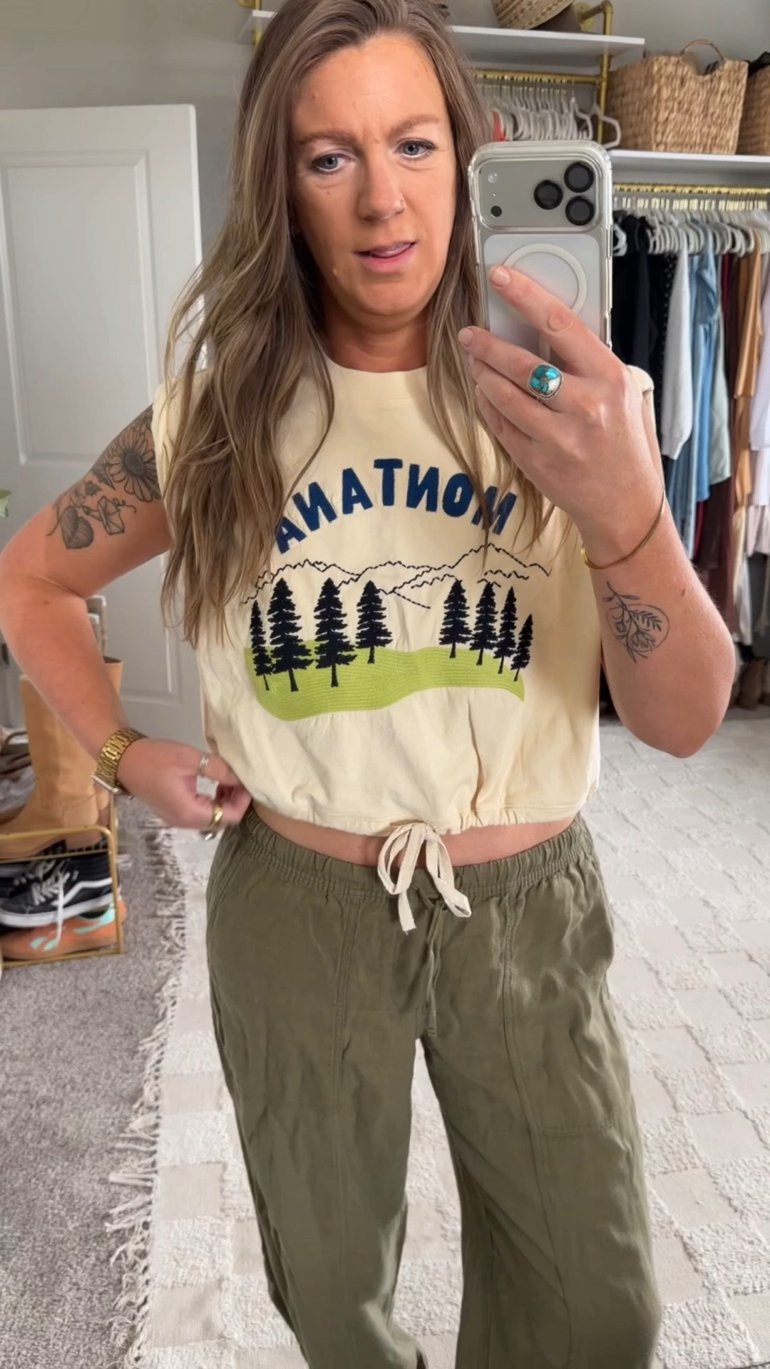 Medium top, medium tall pants

#LTKTall #LTKOver40 #LTKMidsize