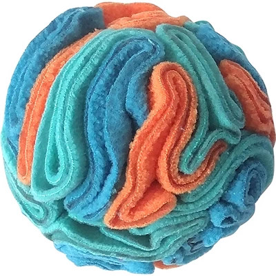 FOUFIT Hide n Seek Snuffle Balls Nosework Toy for Dogs, Blue/Orange, Small 4" | Target