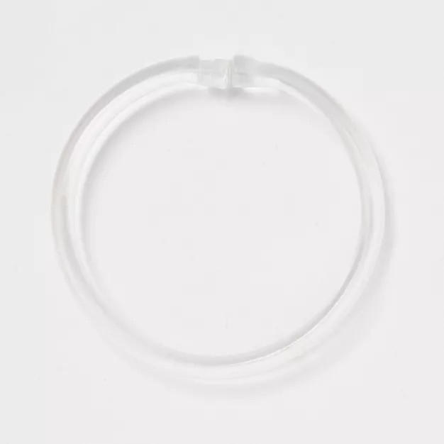 Plastic Shower Rings Clear - Room Essentials™ | Target