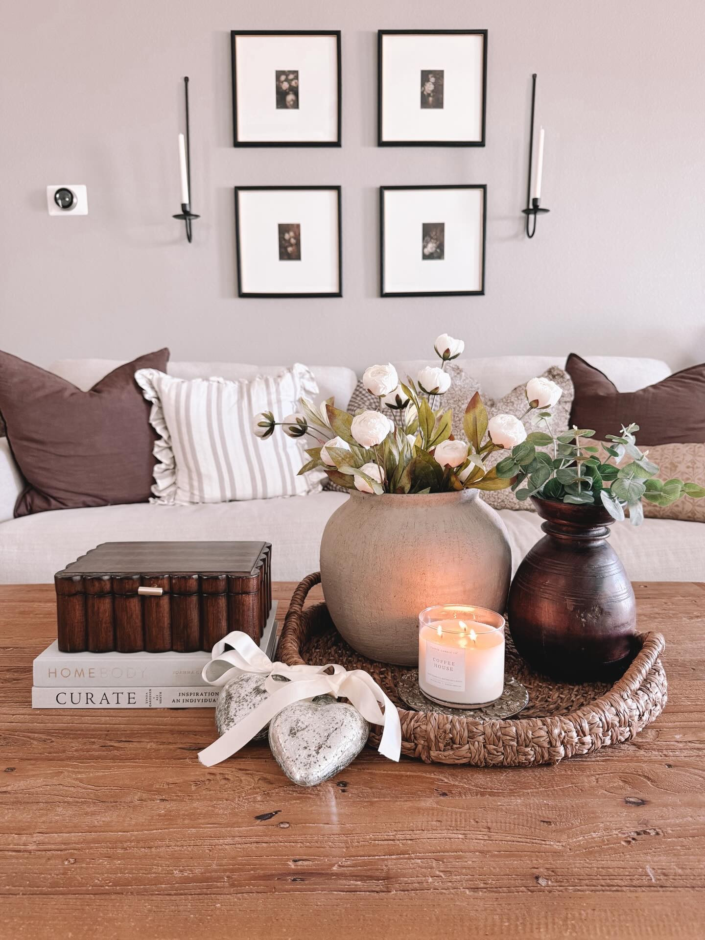 It’s Friday and I’m finally feeling better after being sick for a week! I was feeling well enough yesterday so I lit my coffee candle from @coppercandleco and did some cleaning and Spring decorating! We have a busy weekend with cheer events but plan to pause and enjoy a little bit of Valentine’s Day as well. Any plans for the weekend? 

If you’re looking for an amazing non toxic candle, you have to check out @coppercandleco You can use code STEPHANIE15 for 15% off too

#candles #coffeetabledecor #nontoxiccandle #springdecorating #valentinesdecor