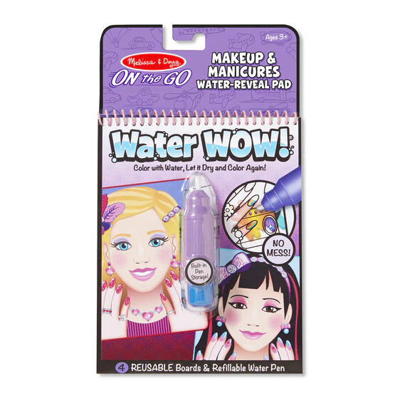 Water Wow! Makeup & Manicures - On the Go Travel Activity | Haute Totz