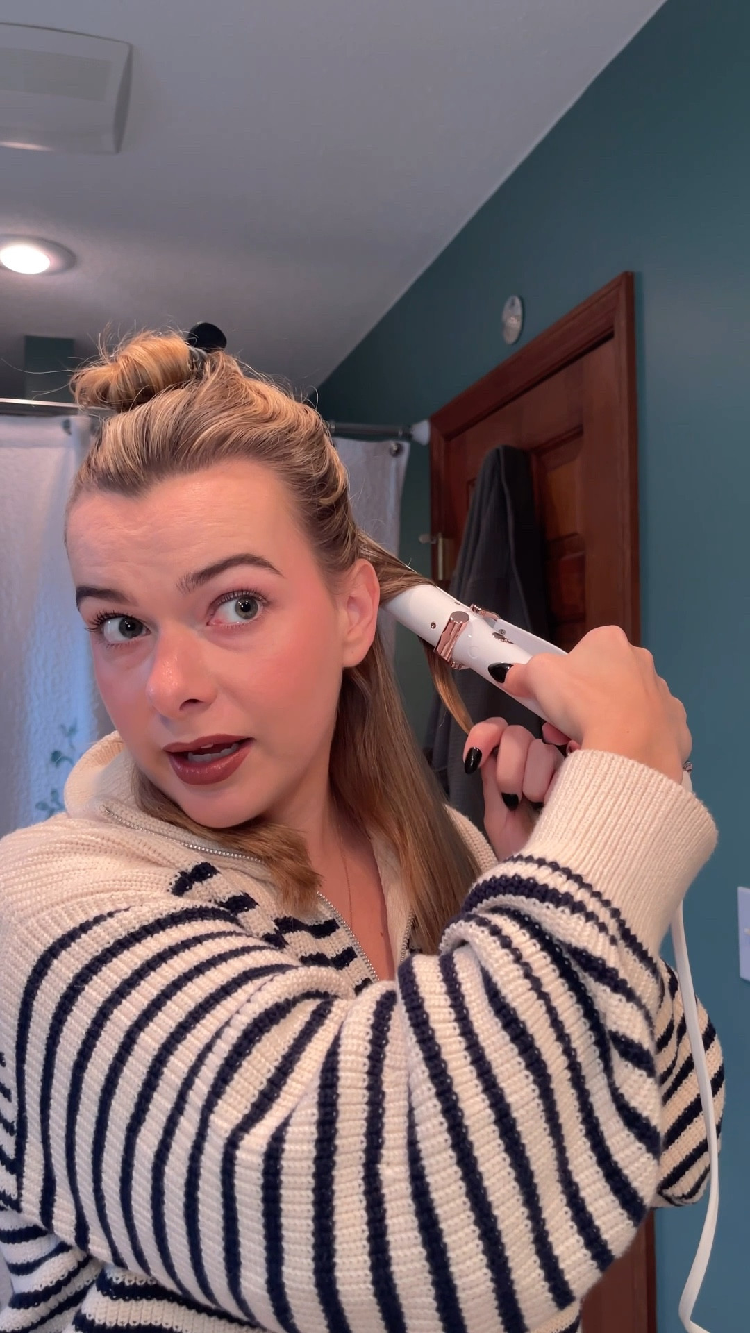 Curling iron, hot tool, curls, beauty tools, curling iron with clamp 

#LTKmorningroutine #LTKBeauty #LTKselfcare