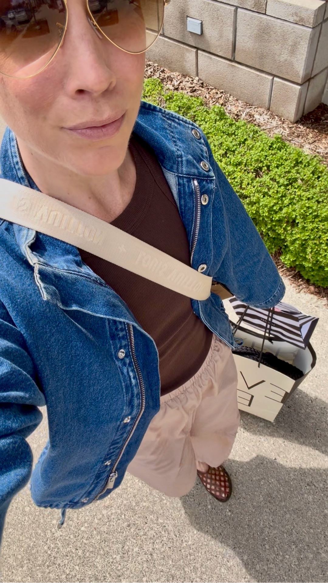Free People barrel leg pants size small. Madewell jacket size small. Reformation ribbed tank size small. Jeffrey Campbell jelly flats. Size up if between sizes. 

#momstyle #casualstyle #ootd #barrelleg 

#LTKmomlife #LTKOver40 #LTKootd