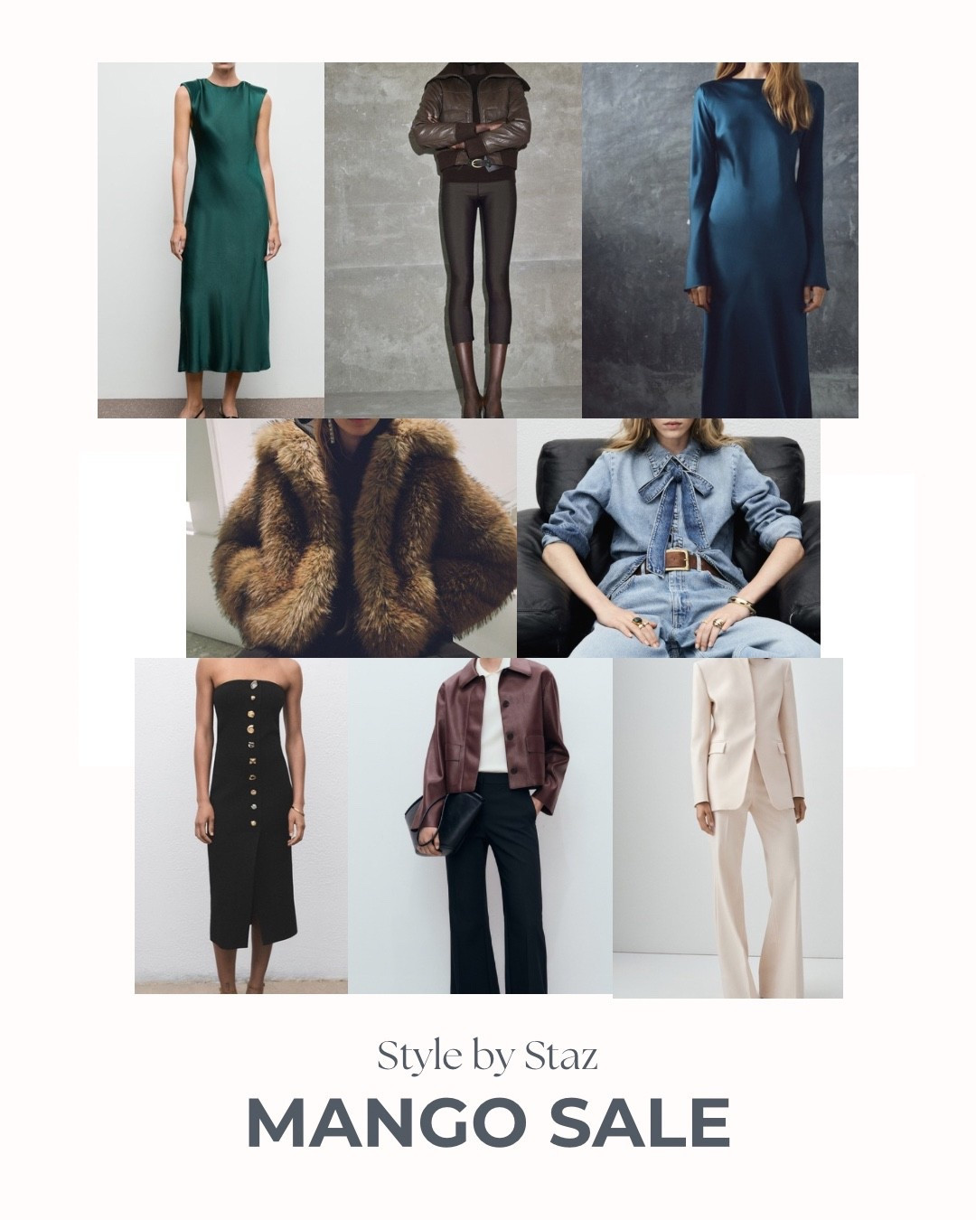 MANGO is on SALE! A few of my Seasons fave core pieces that versatile and mix n match wardrobe friendly !

#LTKSeasonal #LTKSaleAlert #LTKStyleTip