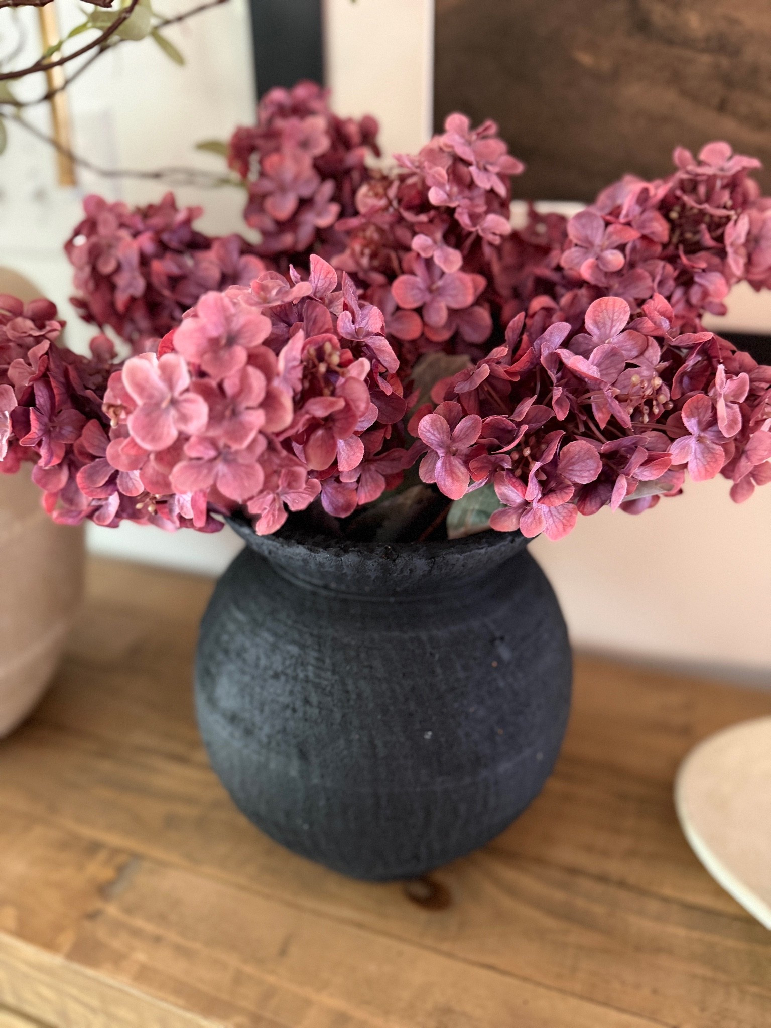 These stems just pop in this beautiful vase!