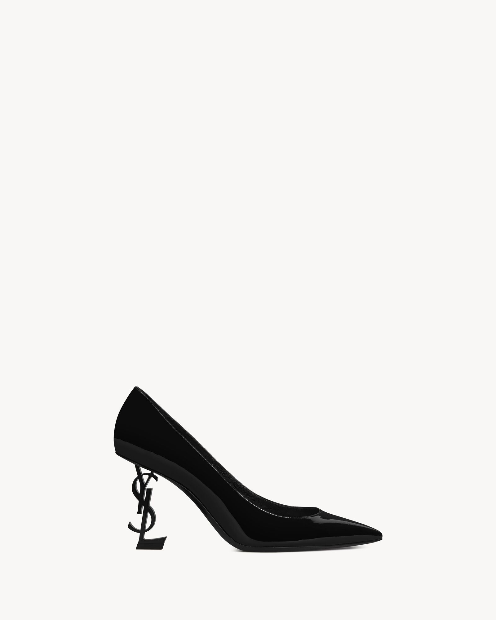 Pumps with structural, metal CASSANDRE heel and low-cut vamp.Two heel heights available. | Saint Laurent Inc. (Global)