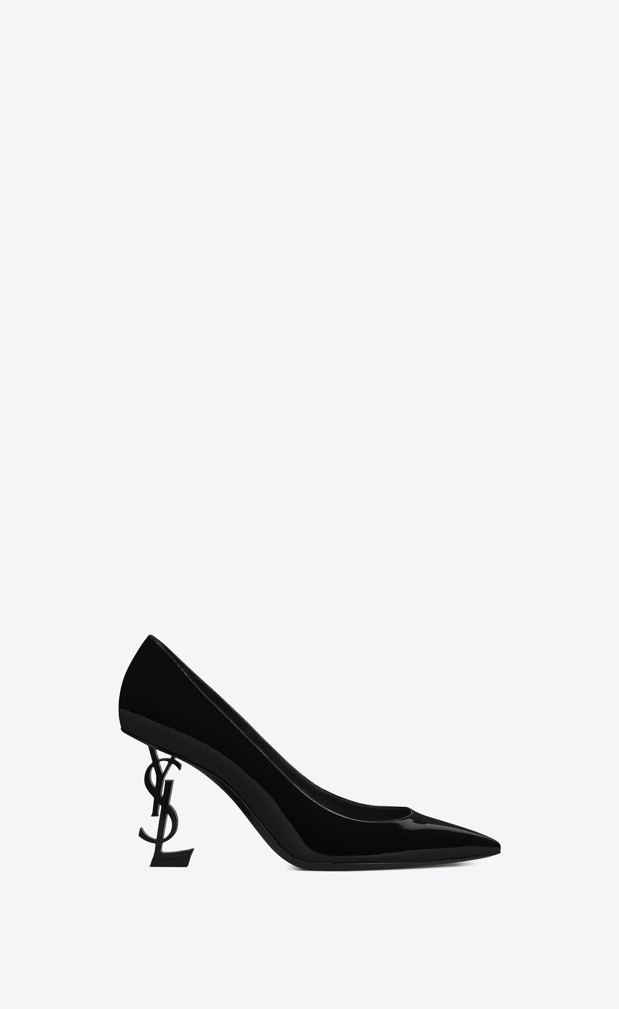 opyum pumps in patent leather with black heel | Saint Laurent Inc. (Global)