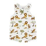 Mud Pie baby-boys Mud Pie Lions & Tigers Romper | Amazon (US)