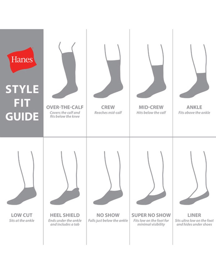 Hanes Ultimate® Women's Ankle Socks, 6-Pack | Hanes.com