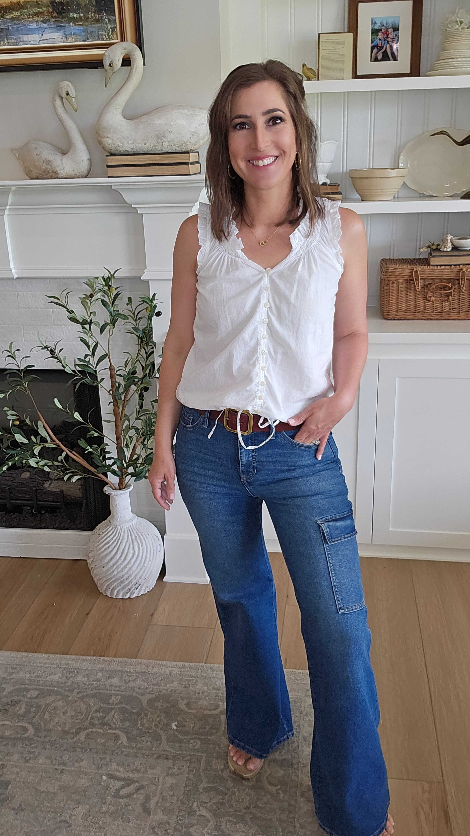 Best jeans at the best price!! The Sofia Vagara jeans at Walmart always fit me PERFECT! And they are so comfy

