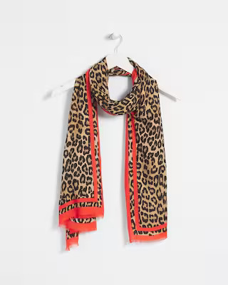 Leopard Print Oblong Scarf | Chico's