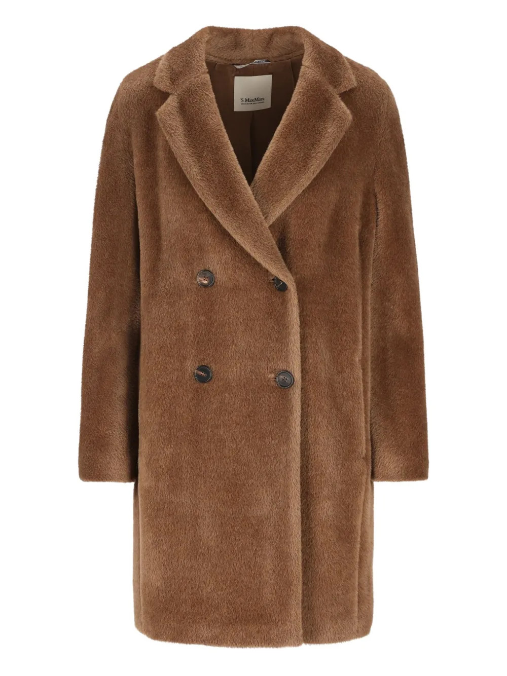 'S Max Mara double-breasted Wool Coat | Brown | FARFETCH | Farfetch Global