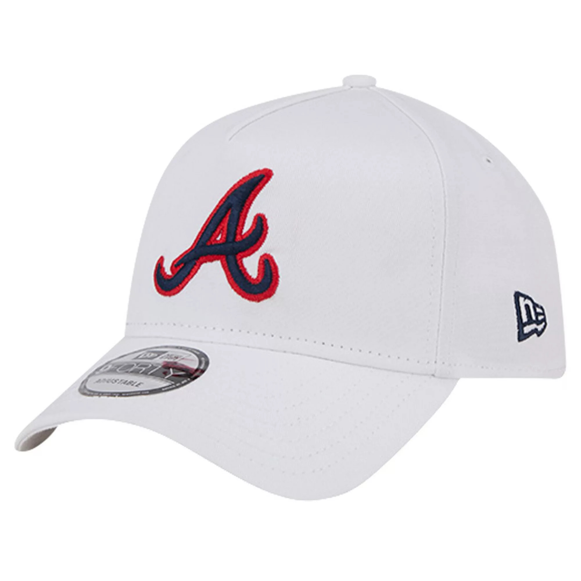 Men's New Era White Atlanta Braves TC A-Frame 9FORTY Adjustable Hat | Kohl's