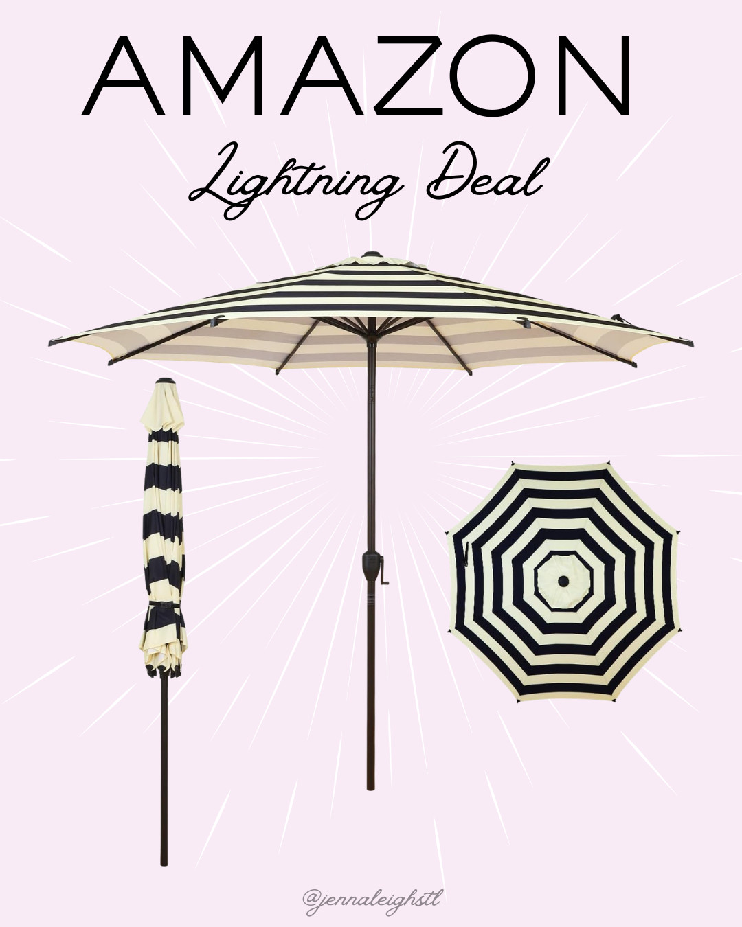 Amazon lightning deal alert. This Abba Patio 9-foot outdoor umbrella is 40% off right now and such a great addition to any patio, deck, pool area, or backyard setup. 

 #LTKSeasonal #LTKHome #LTKSaleAlert