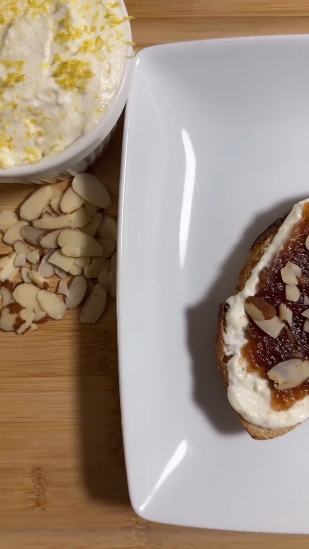 Meghan Markle’s apple butter and whipped ricotta on toast 🍎🧈🍞

Apple butter:
* 3 lbs of apples peeled, cored and chopped
* 2 cups granulated sugar
* 1 1/2 teaspoons ground cinnamon
* 1/8 teaspoon ground cloves

Place ingredients into the slow cooker and stir well to combine. Let it come to a bubble on high heat, the cooker should then be covered and left on high for one hour. Reduce the heat to low and cook for 8-10 hours. Once stewed, whisk into a silky mixture.

Whipped ricotta:
* 1/4 cup cream cheese, room temperature
* 2 cups of ricotta cheese
* 2 tablespoons full-fat milk
* 2 teaspoons lemon zest
* 1 1/2 teaspoons freshly grated ginger
* Pinch of salt
* Almonds to garnish (optional)
*Loaf of country bread

Whisk the cream cheese, ricotta, and milk then beat for a few minutes until fluffy. Stir in the honey, lemon zest, ginger and salt. Spread the ricotta topping onto a slice of toasted bread, add some apple butter, and almonds for garnish! @ninjakitchen @meijerstores @stonehousebread @meghan #meghanmarkle #meghanmarklerecipe #celebrityrecipes #breakfastrecipes #montecitocalifornia

#LTKFamily #LTKSeasonal #LTKHome