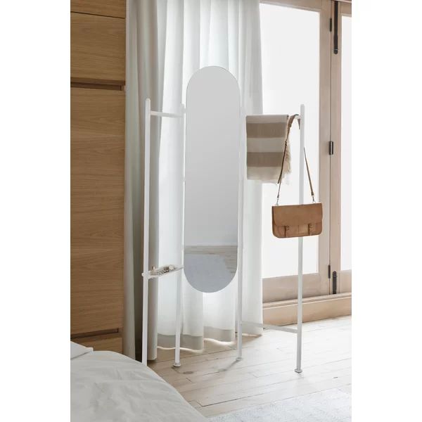 Vala Floor Modern & Contemporary Cheval Mirror | Wayfair North America