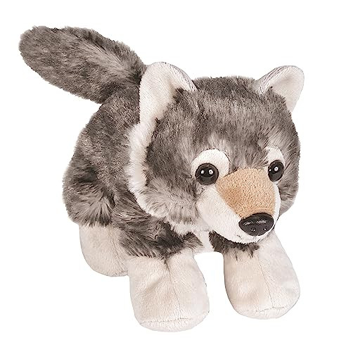 Wild Republic Wolf Plush, Stuffed Animal, Plush Toy, Gifts for Kids, Hug’Ems 7" | Amazon (US)