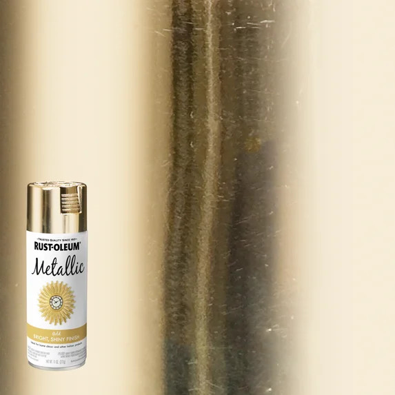 Gold, Rust-Oleum Specialty Metallic Spray Paint- 11 oz - Walmart.com | Walmart (US)