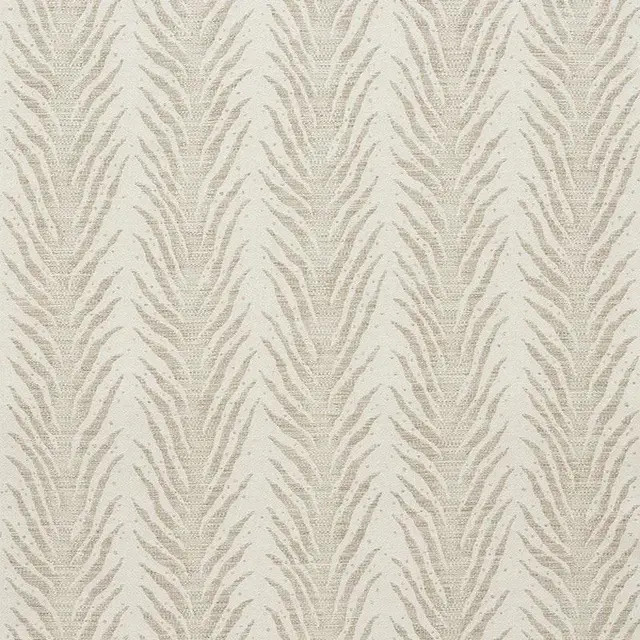 Schumacher X Celerie Kemble Creeping Fern Fabric in Dune | Chairish