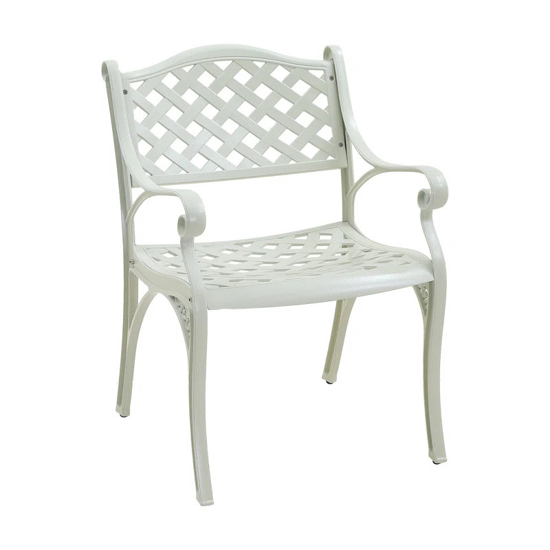 Outdoor Cast Aluminum Dining Chair | Wayfair North America