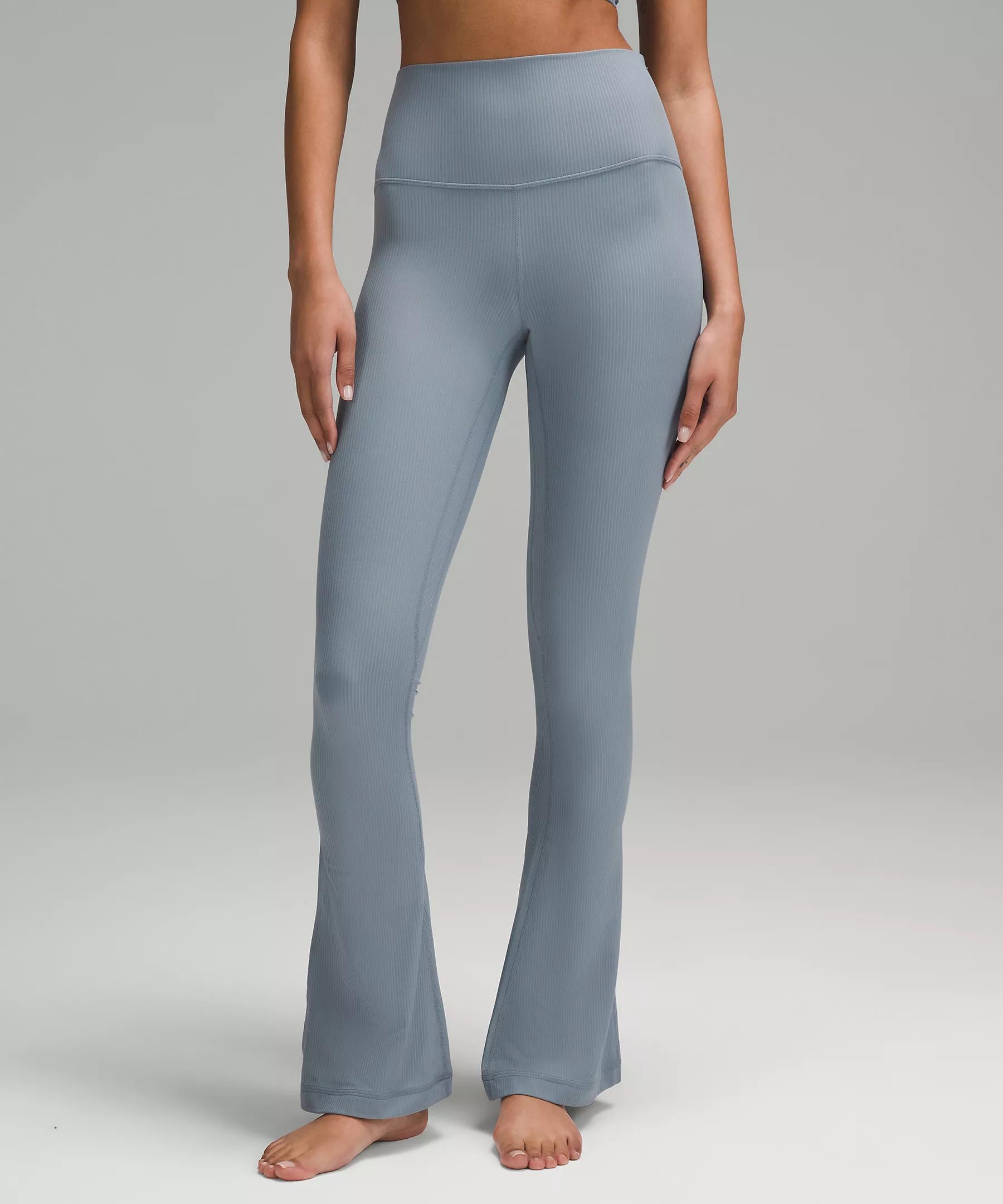 lululemon Align™ High-Rise Ribbed Mini-Flared Pant *Extra Short | Women's Leggings/Tights | lul... | Lululemon (US)