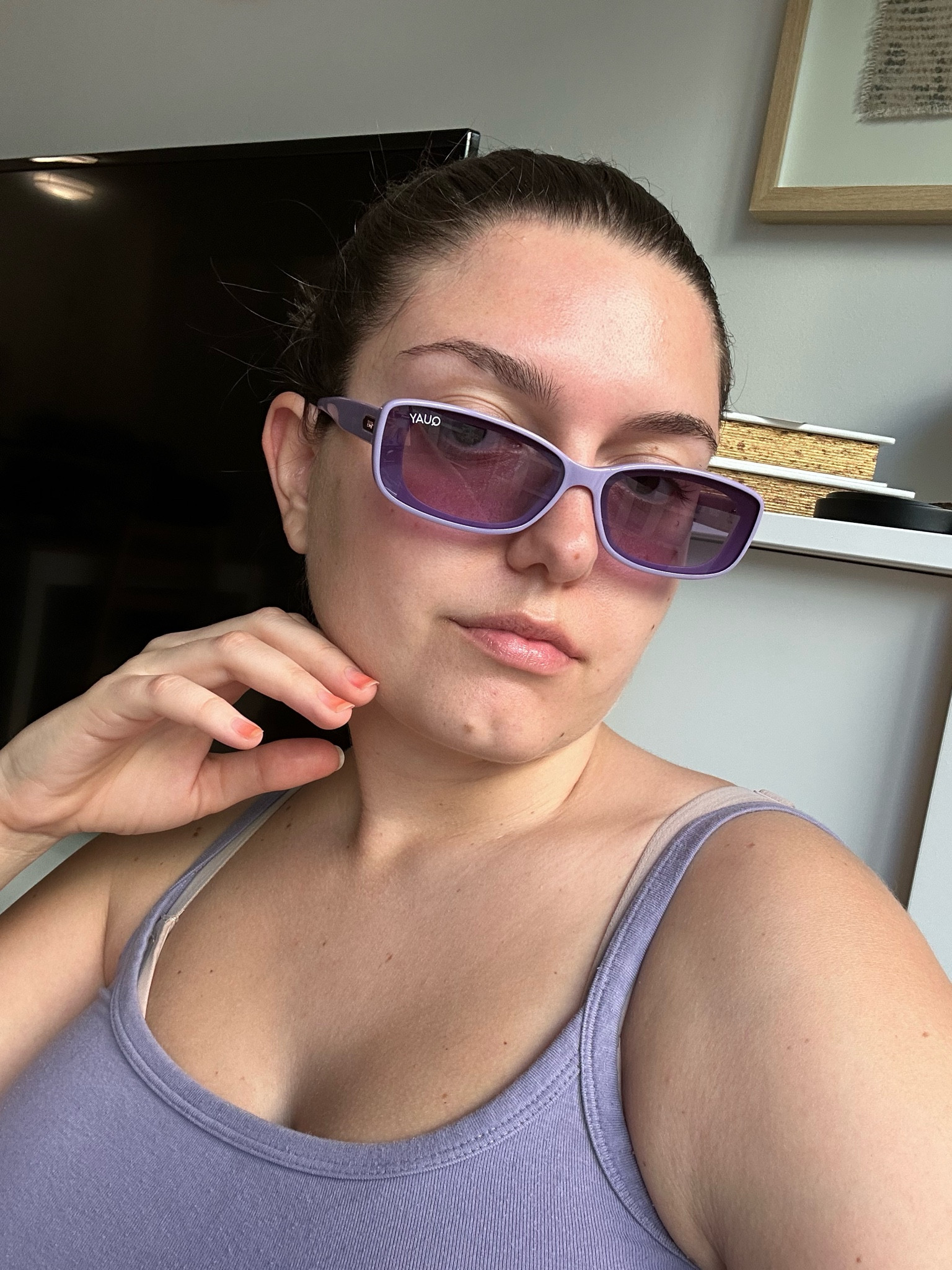 Purple Vibe Check Sunglasses 💜 fun and cool for summer ✨

#LTKStyleTip #LTKFindsUnder50