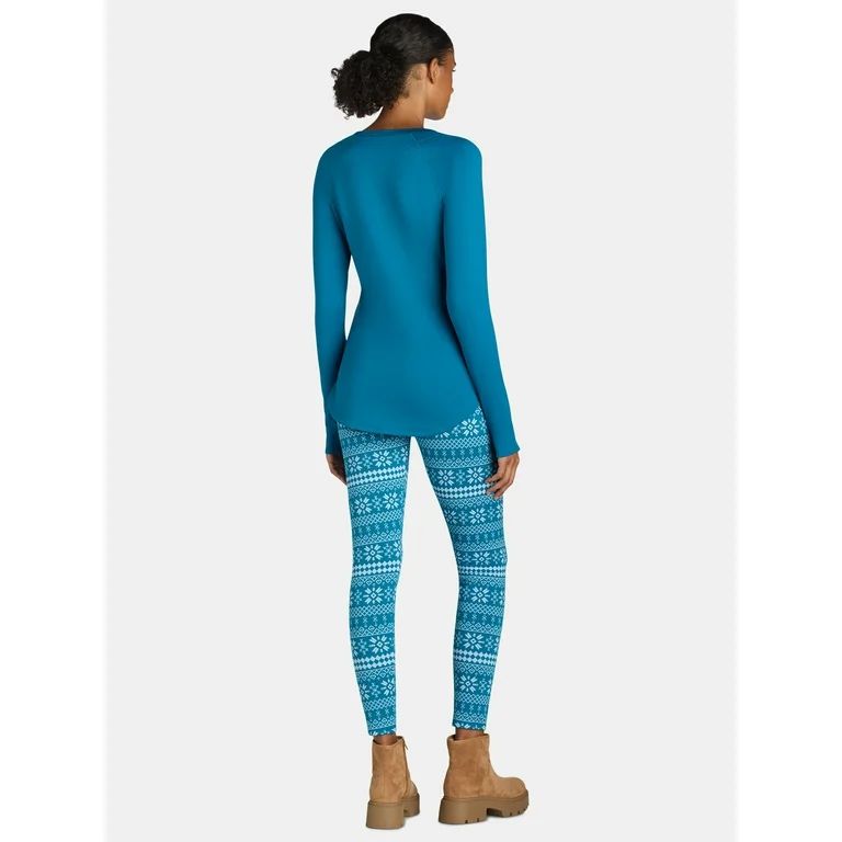 ClimateRight by Cuddl Duds Base Layer 2-piece Base layer Top and Legging Set (Women's and Women's... | Walmart (US)