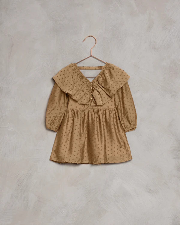 claudette dress | golden | Noralee