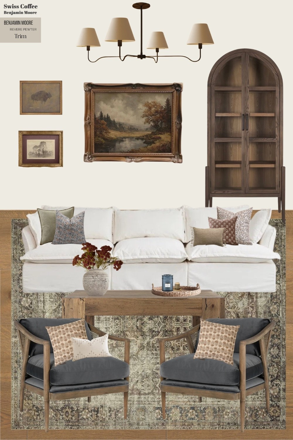 Neutral living rooms are having a major moment right now—and for good reason. When you mix soft linen seating, a warm traditional rug, vintage-style art, and just the right amount of cozy fall textures, you get a space that feels both timeless and inviting. I pulled together pieces that layer beautifully, from a warm wood coffee table to textural pillows in olive and rust, plus moody amber glass accents for that lived-in feel. Shop the full room below and see how easy it is to create a neutral space that feels cozy instead of plain.

#LTKHome #LTKSeasonal