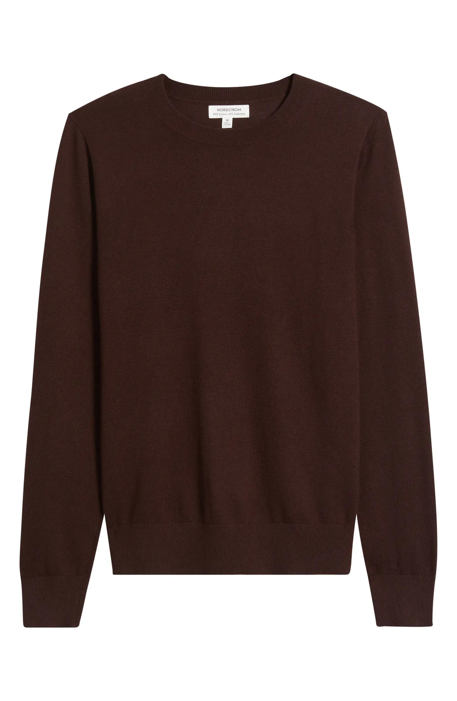 Nordstrom Crewneck Cotton & Cashmere Sweater | Nordstrom | Nordstrom